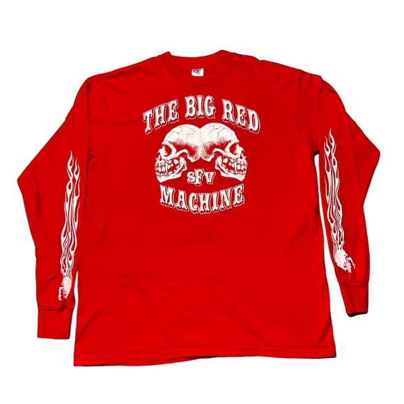 RED L/S BIG RED MACHINE SHIRT